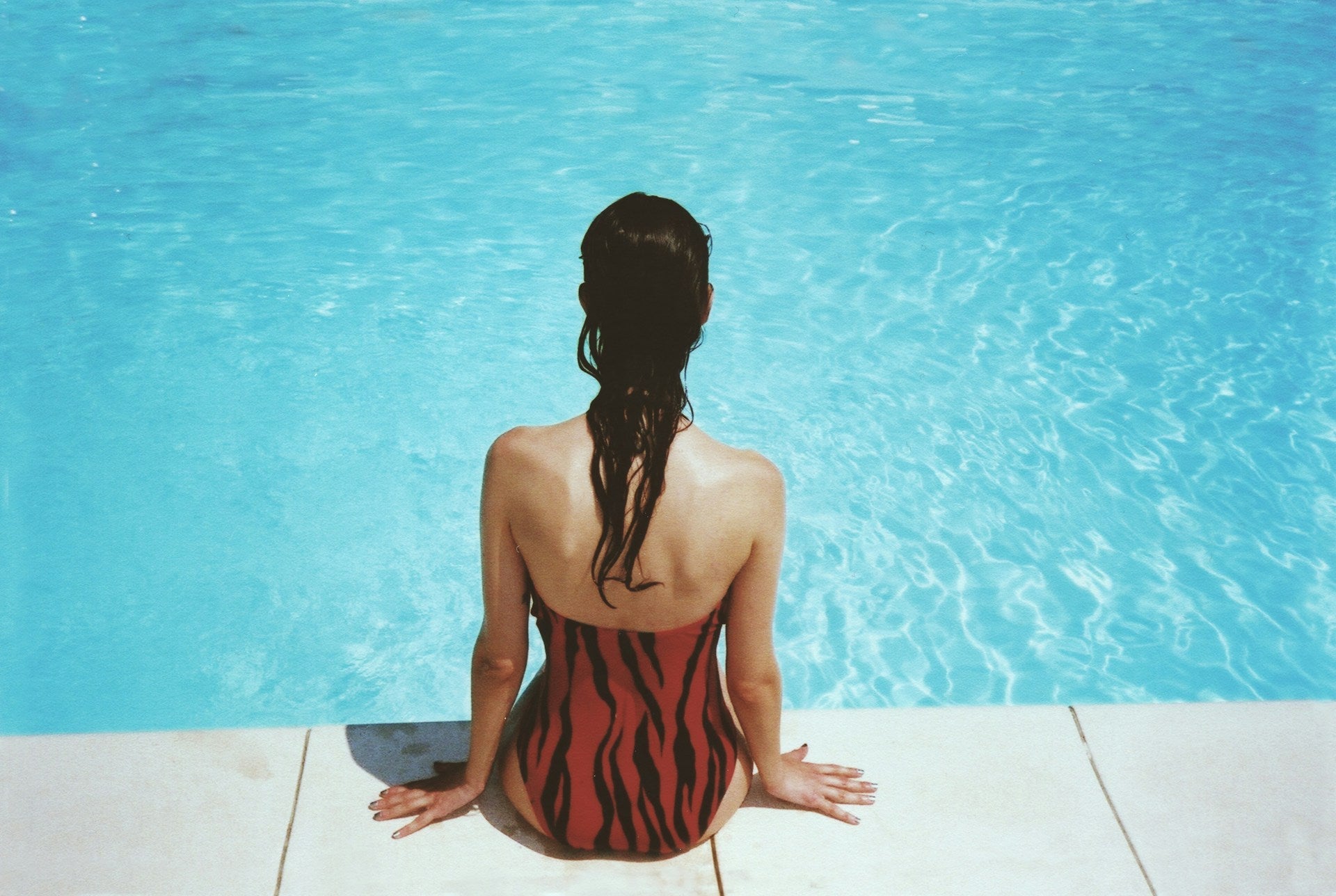 swimming with period