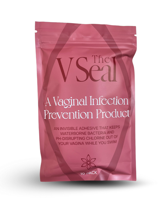 10 Pack - The V Seal: A Vaginal Infection Prevention Product for Swimming