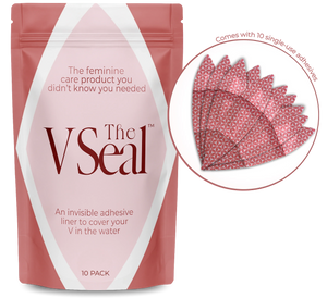 The V Seal swim liner for feminine intimate hygiene 10 pack